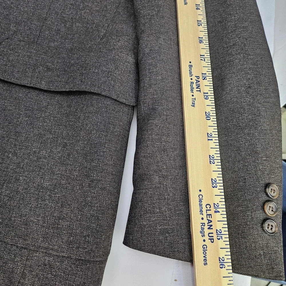 Vintage Levis Action Suit Sportswear Blazer Mens 46 Long Lined‎ Button Up Jacket
